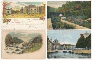 Régi főleg külföldi városképes lapok ebay-kereskedő készletéből, érdekes vegyes anyag, kb 600 db / O...