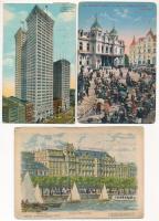 Régi főleg külföldi városképes lapok ebay-kereskedő készletéből, érdekes vegyes anyag, kb 600 db / O...