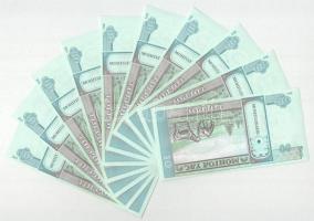 Mongólia 2011. 10T (10x) sorszámkövetők "AH 6407471 - AH 6407480" T:UNC,AU Mongolia 2011. ...