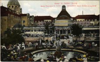 1930 Budapest XI. Szent Gellért szálló, gyógyfürdő parkja (EK)