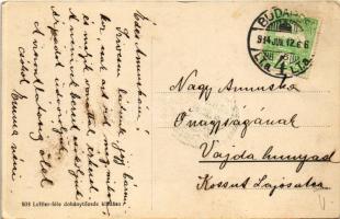 1914 Budapest XI. Átlós út (Bartók Béla út) és Villányi út sarka, bor, sör és pálinka üzlet. Leffler...