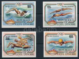 Olympics in Los Angeles imperforate set, Los Angeles-i olimpia vágott sor