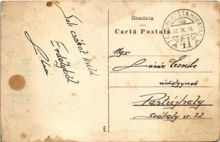 1940 Bölön, Belin, Böllen, Blumendorf; Unitárius templom / Biserica unitar / Unitarian church (EB) +...