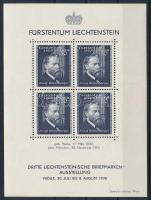 1938 Josef Rheinberger születésnapjának 100. évfordulója blokk Mi 3