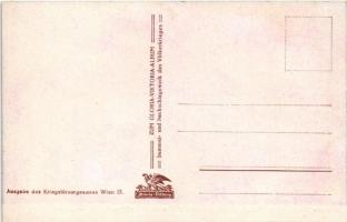 Balkankriegsschaupl.: Nr. 60. Beginn der Offensive gegen Montenegro (vorgehende Infanterie). Zum Glo...