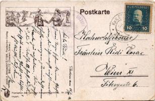 1916 Östl. Kriegsschauplatz 3. Galizien-Lublin-Warschau. Postkarten des östlichen Kriegsschauplatzes...