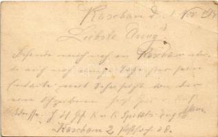 Kaiser Franz Josef I. Portofrei Feldpostkarte (EB)