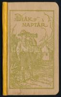 1932-1933 Diáknaptár, címlapon kürtös cserkésszel, 72p