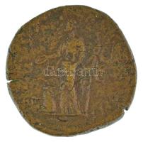 Római Birodalom / Róma / Marcus Aurelius 169-170. Sestertius bronz (21,51g) T:F patina, rep. Roman E...