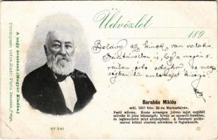 Barabás Miklós (1810 - 1898) festőművész. A Nagy Évszázad (Magyar Kiadás), Kiadja Fürth Benedek No. 541 (fl)