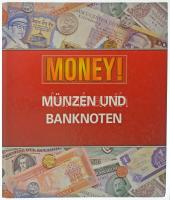 Vegyes, különböző országokból származó külföldi bankjegy (15db) és érme (24db) tétel "Münzen un...