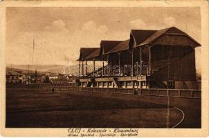 1940 Kolozsvár, Cluj; Sporttelep / Arena sportiva / sport field (kis szakadás / small tear)