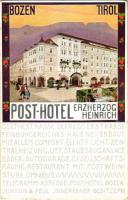 Bolzano, Bozen (Südtirol); Post-Hotel Erzherzog Heinrich (EK)