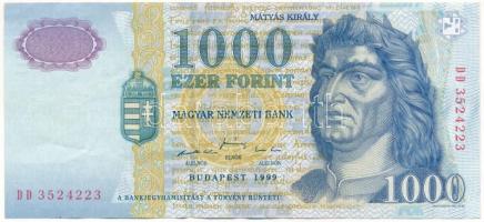 1999. 1000Ft "DD" T:F