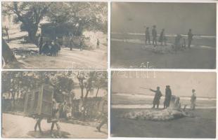 1918 Constantinople, Istanbul; - 7 original photo postcards from a Turkish trip