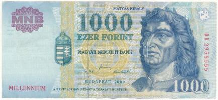 2000. 1000Ft "MILLENIUM" "DB" T:F