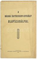 A Bácskai Ügetőverseny-Egyesület alapszabályai. Zombor, 1910. Bittermann. 10p. Kiadói papírborítóval