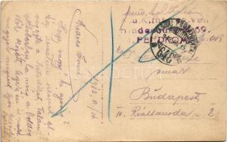 1918 Halott katonák sírjai / WWI K.u.K. military, graves of fallen soldiers. photo (EK)