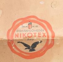 cca 1930 Repcze János (1905-1985): "A M. Kir. Dohányjövedék legnépszerűbb Nikotex gyártmányai&q...