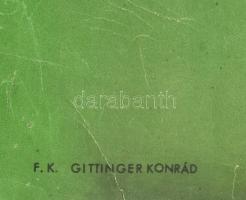 cca 1930 Repcze János (1905-1985): "A M. Kir. Dohányjövedék legnépszerűbb Nikotex gyártmányai&q...