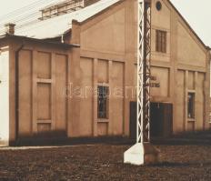 cca 1920 Torda, Elektromos központ. Csiky A. fényképész pecséttel jelzett fotó / Turda electric cent...