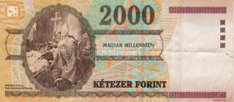 2000Ft  MNB Milleneum-bankjegy T:II