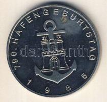 NSZK 1985. "Rickmer Rickmers hajó" ffm emlékérem T:PP