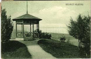 1918 Szliács, Sliac; kilátás / lookout (EK)