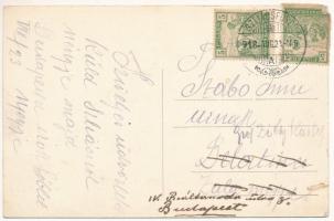 1918 Szliács, Sliac; kilátás / lookout (EK)