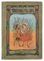 Gyarmathi Zsigáné: Tündér király fia, lánya. A világ vége és egyéb mesék és történetek jó fiuk és lányok részére. Bp., [1910], Tolnai, 143+(1) p. Kiadói illusztrált egészvászon-kötés, kissé kopott, a gerincnél sérült borítóval, helyenként kissé sérült, foltos lapokkal.