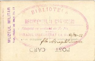 Bucharest, Bukarest, Bucuresti, Bucuresci; Muzeul Militar National ,,Regele Ferdinand I". Regt....