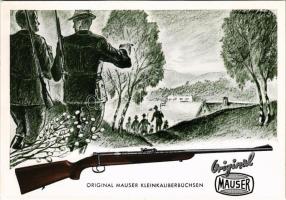 Original Mauser Kleinkaliberbüchsen / Német fegyver reklám, vadász puska / German small caliber rifle gun advertisement