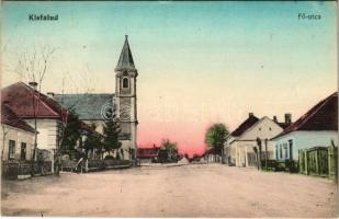 1914 Kisfalud, Fő utca, Római katolikus templom