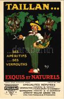 Taillan... ses apéritifs... ses vermouths. Exquis et Naturels / Francia alkohol reklám / French alcoholic drink advertisement s: Michel Libeaux