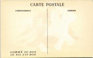 Je ne fume que "Le Nil" / Francia cigaretta reklám / French cigarette advertisement. litho...