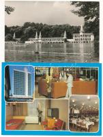 HÉVÍZ - 20 db MODERN magyar képeslap