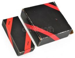 Bayer feltűzhető lámpa és asztali óra, eredeti dobozában, új állapotban