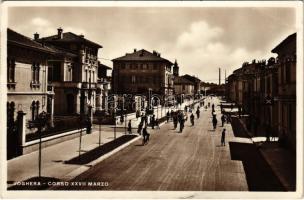 Voghera, Corso XXVII Marzo / street view (small tear)