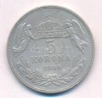 1900KB 5K Ag "Ferenc József" T:VF Adamo K7