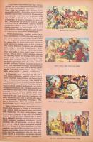 1936 Magyar Történelmi Pillanatképek, kiadja: Szent István Cikóriagyár, hiányos, sérült