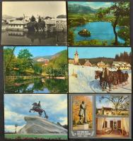Kb. 100 db MODERN külföldi város képeslap / Cca. 100 MODERN non-Hungarian town-view postcards