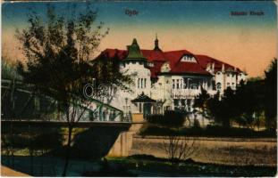 1923 Győr, Séta téri Kioszk, étterem. Kiadja Polgár Bertalan (EK)