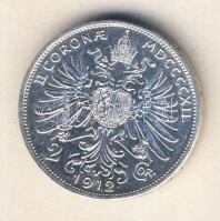 Ausztria 1912. 2K Ag T:1-/2+