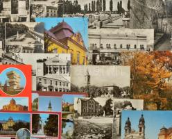 Kb. 100 db MODERN magyar város képeslap / Cca. 100 MODERN Hungarian town-view postcards