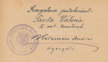 Benedek Elek: Galambok. Elbeszélések fiatal leányoknak. Bp., 1922, Athenaeum, 121+(1) p. Negyedik ki...