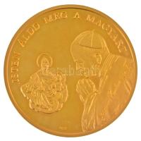 Bognár György (1944-) 1991. "II. János Pál pápa látogatása - 1991 Debrecen" kétoldalas ara...