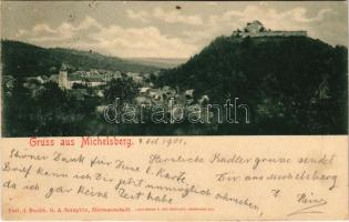 1901 Kisdisznód, Michelsberg, Cisnadioara; Verl. d. Buchh. G.A. Seraphin. Lichtdruck v. Jos. Drotleff