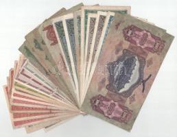 27db-os magyar Korona- és Pengő bankjegytétel, közte 1930. 20P (2db) T:F,VG