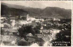 1940 Nagybánya, Baia Mare; látkép / general view. photo