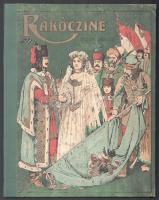 Hock János: Rákóczi Ferencné. Történeti elbeszélés. Bp., 1907, Athenaeum, 108+(16) p. Második kiadás. Egészvászon-kötésben, viseltes, kopott borítóval, helyenként kissé foltos lapokkal.